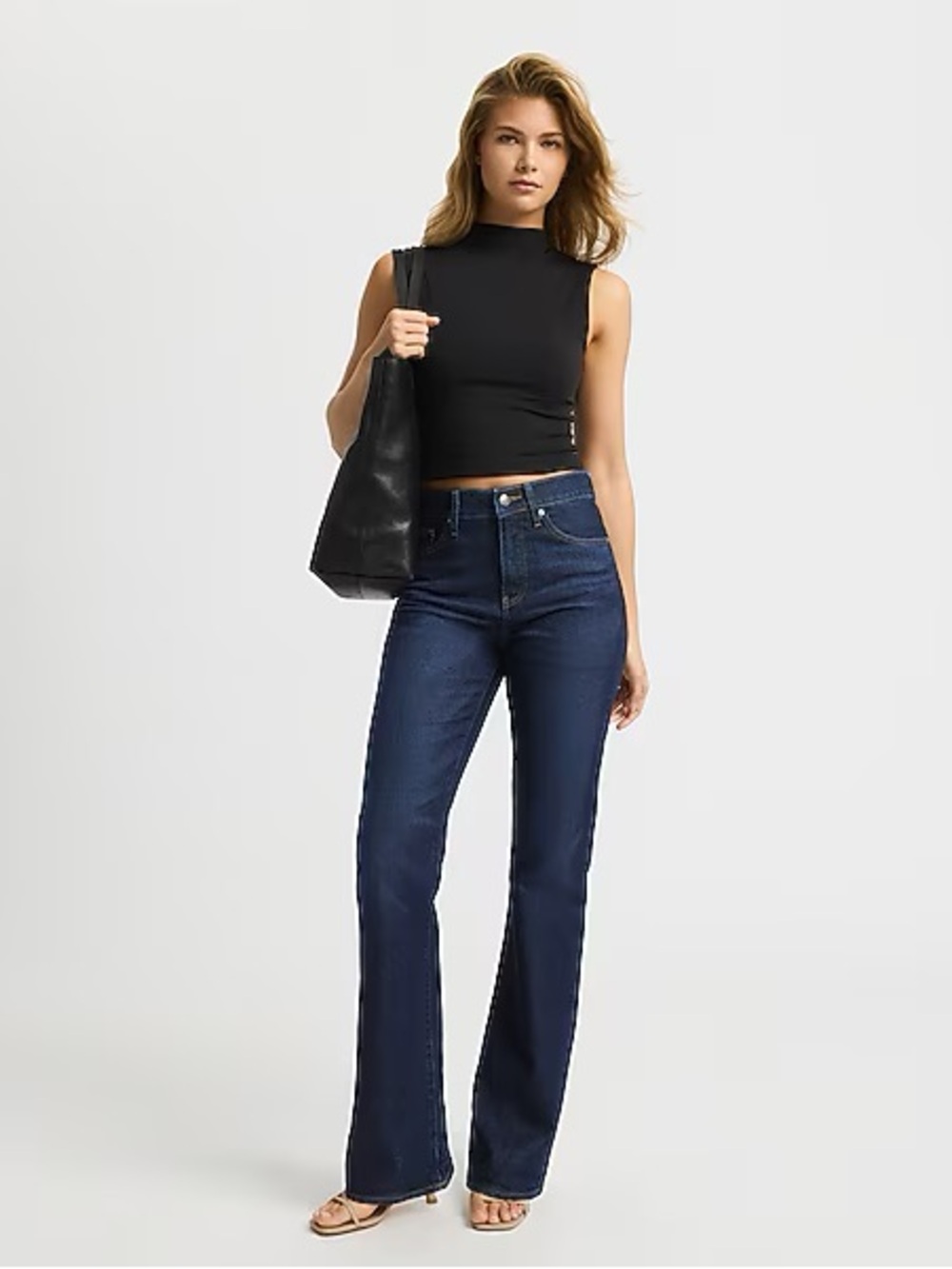 New! Express High Waisted 90s Bootcut Jeans Dark Wash NWT Women’s Size 0